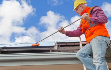 Hampton Fields soft wash roof cleaning